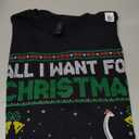 All I Want For Christmas Is A Brontosaurus Ugly Sweater T-Shirt, S