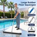 Geetery 40 Inch Large Floor Squeegee for Concrete Floor Water Remove
