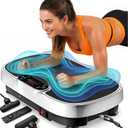 Renoj 3D Vibration Plate Exercise Machine, 200W Motor, 455lbs Capacity