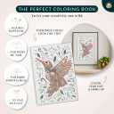 2 x Coloring Books for Adults Relaxation by Mindmellow  Stress Relief Coloring Book for Adults & Teens - Calming Designs to Inspire Creativity and Mindfulness - Coloring Books for Teens (XXL)