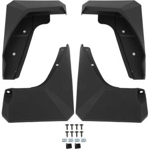 ECCPP 4Pcs Mud Flaps Splash Guards Replacement for 2018-2024 for Hyundai Kona 1.6L 2.0L Front & Rear Mud Guards
