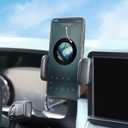 Car Cell Phone Mount Compatible with Ford Maverick 2022- 2024 2025 Center Console Multimedia Display Left Side Panel Mobile Phone Holder Dash Vent Clip Bracket Universal Phones Navigation Accessories