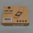 Milligram Scale 50g/0.001g High Precision Mg Scale, Portable Jewelry Scale .001 Gram Accuracy, Powder Scale, Digital Miligram Scale for Powder Medicine with Tray/Tweezers/Calibration Weight