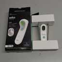 Braun No Touch and Forehead Thermometer - Touchless Thermometer for Adults, Babies, Toddlers and Kids, Color-Coded Fever Guidance, Fast, Reliable, and Accurate Results (1 Count (Pack of 1))
