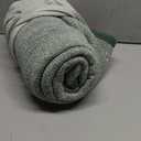 Super Comfort Oversized Warm Thick Bubble Luxury Plush Rabbit Faux Fur Throw Blanket, Fluffy Blanket,Soft Cozy Blanket for Couch Chair Bed Sofa Living Room (Sage Green, 50inX60in)