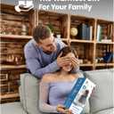 BOB AND BRAD Weighted Heating Pad for Neck Shoulders and Back Pain Relief, FSA Eligible/HSA Eligible, 2.2lb Electric Heating Pad, ETL Certified, Birthday Christmas Gifts for Women Men Mom Dad, 20"x22"