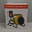 Greenhouse Heater with Digital Thermostat, Green House Heater for Plants,1500W Electric Grow Tent Heaters, Overheat Protection, Fast Heating for Green House, Flower Room, Black