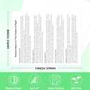 PeriPage Thermal Printer Paper 8.5''×11'' US Letter 100 Sheets Quick-Dry Single Page Thermal Paper for Portable Thermal Printer