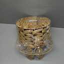 Natural Water Hyacinth Rabbit Shaped Storage Organizer for Easter, Kids Toys, Boho Decor