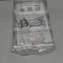 LARGER Compartment - Stackable Water Bottle Organizer Holder - for Stanley & Others' Large Tumbler - Clear Rack, Cup Bottle Holder for Cabinet Home Countertop Fridge Pantry Shelf, 2 Tier Hold 6