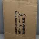 Bits and Pieces Rotating Puzzle Board with Drawers, Jigsaw Puzzle Board 1000 Pieces, 22 Inch x 30 Inch Spinning Wooden Tray Table with 4 Organizing Piece Sorting Trays, Portable, Storage for Puzzles