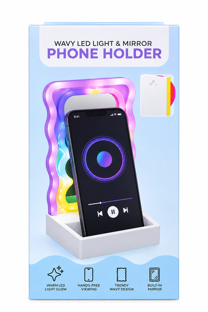 Phone holder LED