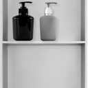 Shower Niche, 12 * 24 Stainless Steel Elegant Bathroom Niche, No Tile Needed Recessed Shower Shelf Organizer for Storage,Silver