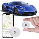 2025 GPS Tracker for Vehicles, Cars & Kids–Real-Time Tracking with Worldwide Coverage | No Monthly Fee & No SIM Needed | IP67 Waterproof | Long Battery Life | Compatible with iPhone & Android