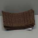 OIAHOMY Christmas Tree Collar, Wicker Holiday Tree Skirt & Stand Base Cover,Paper Rope Christmas Decor, Brown-27 inch (X-Large)