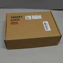 Fingerprint Door Lock- Smart Door knob,biometric Door Lock，with passcode keypad keyless Entry Door Handle，for Bedroom Home Hotel Office Apartment (Black with APP)