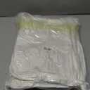 LAMBZY Genuine Sheepskin Silky Area Rug - Thick Strong Bottom Texture Easily Washable Stain Resistant Rug - Perfect for Children Living Room, Bedroom Decoration Usage - 2' x 6',60x180 cm, White