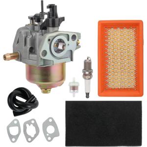 TB210 Carburetor For Troy Bilt TB210 Lawn Mower Model 12AVA2MR766 Serial 12A239KC1312 Replacement Carb With Air Filter