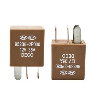 2-Pack 35A 12V DC 4-Pin Automotive Relay - Universal Fit for Electrical Systems Compatible with Hyundai/Kia Relay 95230-2P030 Specifications