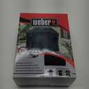 Weber Premium Outdoor Grill Cover, Water-Resistant, Compatible with Large Spirit Series Gas Grills, Black (300 Series - 2 Burner)