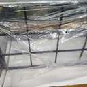 Window Pane Mirror for Wall Decor, 30" x 40" Decorative Mirror, Black