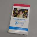 Compatible for Canon Selphy CP1500 CP1300 Ink and Paper 4x6 KP-36in Compatible with Selphy CP910 CP1000 CP1200 CP780 CP810 CP760 CP740 Printer, 36 Sheets Photo Paper + 1 Ink Cartridge KP36in Set