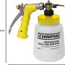 Chapin G364D Lawn and Garden Sprayer Bottle, Standard Hose End Connection, Anti-Siphon Valve, Adjustable Nozzle, Tank Sprays 20Gals, Spraying Plants, Weeds, Insects, Fertilizers, Made in USA, 32oz