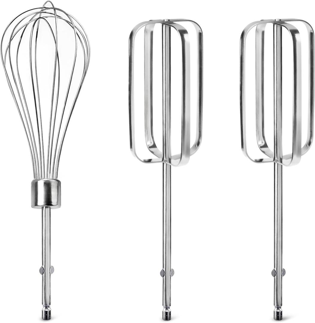 Hand Mixer Beaters Blender Replacement with Hand Mixers Whisk for Hamilton Beach Hand Mixers 62682RZ 62692 62695V 64699 Hand Mixer Egg Beaters Electric Mixer Whisk- 3 Pack