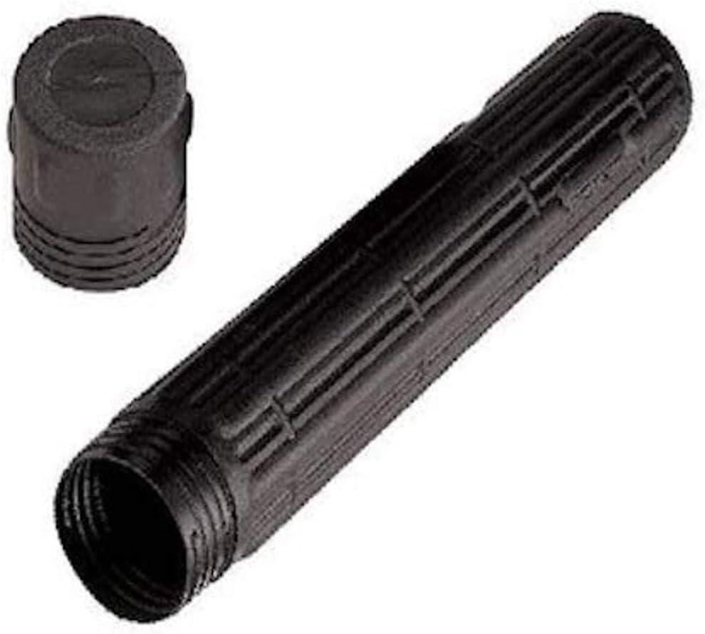 Chartpak Small Expandable Tube for Document Storage and Carrying, 2-1/2" W x 26-5/8" L, Black, 1 Each