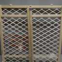 Toddleroo by North States - Diamond Mesh Wooden Baby Gate: Pressure Mounted Baby Gate for Doorways - Adjustable 26.5 to 42 Inches Wide - 23 Inches Tall