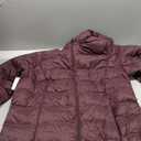 Amazon Essentials Women's Lightweight Water-Resistant Packable Hooded Puffer Coat, Burgundy, X-Large