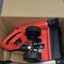 Cordless Snow Shovel, 21V Electric Cordless Snow Blower with Battery and Charger, 19FT Throw Distance, Lightweight 9.9lb for Driveway, Steps, Patio, Sidewalk(Red)