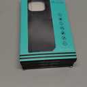 ONES for iPhone 13 Pro PU Leather Case 『 Four Corner Airbags 』『 Anti-Fingerprint 』『 TPU Bumper Non-Slip 』『Wireless Charging』 Sturdy Impact Absorb Shockproof Hard Cover - Black Pack of 3