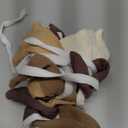 Oudain 2 Pcs Pennant Banner Flags Nursery Garland Triangle Bunting Flags Playroom Wall Decor Banner for Nursery Baby Shower Birthday Boho Wedding Party Event, Each 7.75 ft(Khaki Colors)