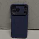 ESR Silicone Case for iPhone 17 Pro Max, Built-in Camera Stash Stand Compatible with MagSafe, Military-Grade Drop Protection Magnetic Phone Case for iPhone 17 Pro Max, Cloud Series, Navy Blue