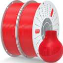 PINBALL PETG 3D Printer Filament 1.75mm High Precision Durable Moisture-Proof Strong Filament Mith Better Flow Dimensional Accuracy +/- 0.02mm Suitable for Most FDM 3D Printers 2 Kilograms Red