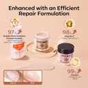 Modelones Nude Dip Powder Nail Kit, 4 Colors Brown Gold Glitter Dipping Starter Set with Liquid and Complete Accessories for French Nails Art Salon DIY at Home Manicure