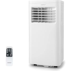 FP10233US-WH, 8000 BTU AC Unit with Built-in Dehumidifier, Fan, Sleep Mode, 24H Timer, Window Installation Kit & Remote Control, Cools up to 250 Sq. Ft portable air conditioners, White 