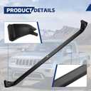 2 PCS Roof Rack Cross Bars Compatible with 2020-2024 Gladiator, 2007-2024 Wrangler, 260LBS Capacity, Heavy Duty Aluminum Cross Bar for Canoe Kayak Bicycle Skis