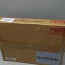 LELELINKY 2-Tier Record Player Stand with Vinyl Record Storage up to 100 Albums, Bedroom Record Holder and Multi-Functional End Table for Living Room, Black