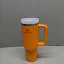 STANLEY Quencher H2.0 Tumbler with Handle and Straw 40 oz | Flowstate 3-Position Lid | Cup Holder Compatible for Travel | Insulated Stainless Steel Cup | BPA-Free | Goldenrod Coral