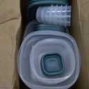 Rubbermaid Easy Find Lids Food Storage Containers, Blue Spruce, 26 Piece Set