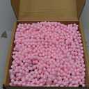 Sureio 50 Pcs Gender Reveal Beads for Baby Shower Blue Pink Plastic Beads Blue 24 Inch 6 mm Announcement Party Supplies Gender Reveal Party Favors for Baby Shower