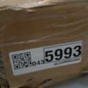 WLIVE Black TV Stand for 45, 50, 55 inch TV, Entertainment Center with LED Lights & Charging Station, TV Media Console Table with 8 Fabric Drawers and Open Shelves for Living Room, Hallway, Wood Top