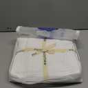 MooMee Muslin Blanket - 100% Cotton 4-Layer Gauze Throw Blanket with All-Around Fringe, Ultra-Soft Breathable Lightweight Cooling Decorative for Bed, Sofa & Couch (Bright White, Twin XL 66" x 90")