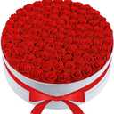 Perfectione Roses 100 Preserved Roses in Velvet Box, Flowers for Delivery
Luxury Rose Gift for Her, Valentines Roses for Wife, Gifts for Mom and Special Occasions