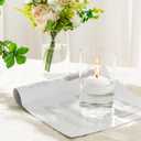 12pcs Glass Cylinder Vases for Centerpieces - 6 Inch Tall Flower Vase for Wedding Decorations, Clear Glass Flower Vases Floating Candle Holder for Table Centerpiece Wedding Home Decor