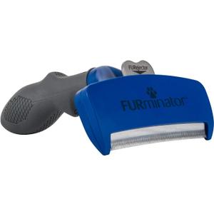 FURminator Undercoat Deshedding Tool for Dogs, Deshedding Brush for Dogs, Removes Loose Hair and Combats Dog Shedding (Large)