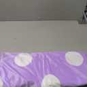 Butterfly Craze Floor Pillow Case, Mattress Bed Lounger Cover, Polka Purple, Queen Size - Cozy Seating Solution for Kids & Adults, Recliner Cushion, for Reading, TV Time (Pillow Not Included)