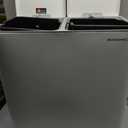 SONGMICS Trash Can, 2 x 8 Gallon, Soft-Close Lids, Stainless Steel